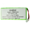 utángyártott Husqvarna 5881464-01 helyettesítő szerszámgép akkumulátor (Li-Ion, 3000mAh / 54Wh, 18V) - Utángyártott