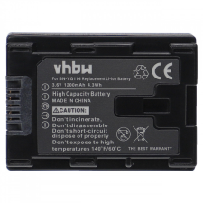 utángyártott JVC BN-VG114AC helyettesítő kamera akkumulátor (3.6V, 1200mAh / 4.32Wh, Lithium-Ion) - Utángyártott egyéb videókamera akkumulátor