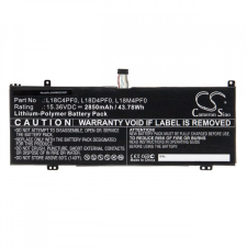 utángyártott Lenovo 5B10S73500 helyettesítő laptop akkumulátor (15.36V, 2850mAh / 43.78Wh) - Utángyártott lenovo notebook akkumulátor