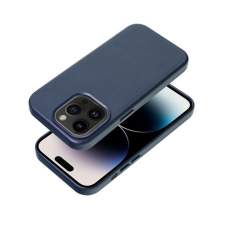 utángyártott Magsafe műbőr tok Apple iPhone 14 Pro, indigó kék tok és táska