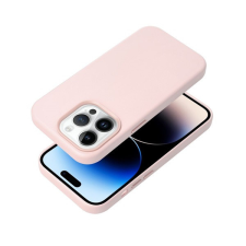 utángyártott Magsafe műbőr tok Apple iPhone 15 Pro sand pink tok és táska