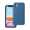 utángyártott Magsafe szilikon tok Apple iPhone 11, kék