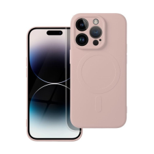 utángyártott Magsafe szilikon tok Apple iPhone 14 Pro, rózsaszín tok és táska