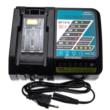 utángyártott Makita DCL500Z, DCL501 készülékekhez szerszámgép akkumulátor hálózati töltő adapter - Utángyártott barkácsgép akkumulátor töltő