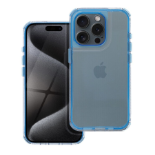 utángyártott Matrix Apple iPhone 16e hátlap tok kameravédő peremmel, kék tok és táska