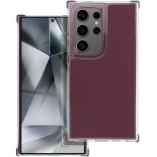 utángyártott Matrix Samsung Galaxy S25 hátlap tok kameravédő peremmel, lila (matt) tok és táska