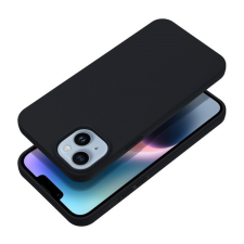 utángyártott Matt szilikon Samsung Galaxy A55 5G tok, fekete tok és táska