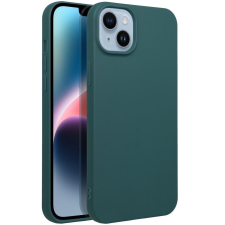 utángyártott Matt szilikon Xiaomi Redmi Note 14 5G tok, sötétzöld tok és táska