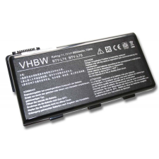 utángyártott MSI CR600, CR600-001US Laptop akkumulátor - 6600mAh (11.1V Fekete) - Utángyártott msi notebook akkumulátor