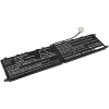 utángyártott MSI Gs66 Stealth 10sd készülékhez laptop akkumulátor (Li-Polymer, 15.2V, 5900mAh / 89.68Wh) - Utángyártott