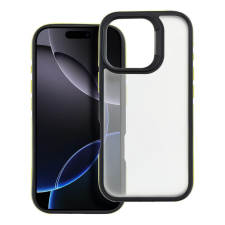 utángyártott Neo Apple iPhone 16e kemény hátlap tok, átlátszó/sárga tok és táska