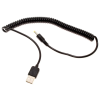 utángyártott Panasonic HC-V550M készülékhez spirál átalakító kábel (USB-A 2.0 (Apa), Eszköz Specifikus, 1m, Fekete) - Utángyártott