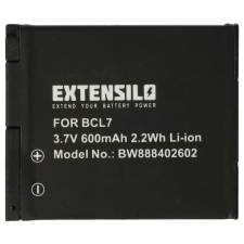 utángyártott Panasonic Lumix DMC-SZ3W készülékhez fényképezőgép akkumulátor (Li-Ion, 600mAh / 2.2Wh, 3.7V) - Utángyártott digitális fényképező akkumulátor