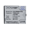 utángyártott PHICOMM FWS610 készülékhez mobiltelefon akkumulátor (Li-ion, 3.7V, 4.81Wh / 1300mAh) - Utángyártott