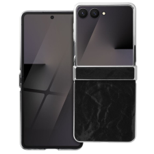 utángyártott Pura Samsung Galaxy Z Flip 7 hátlap tok, fekete tok és táska