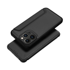 utángyártott Razor book Apple iPhone 14 flip tok, fekete tok és táska