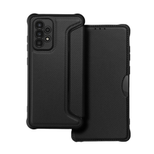 utángyártott Razor book Samsung Galaxy A33 5G flip tok, fekete tok és táska
