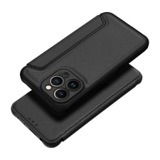 utángyártott Razor book Samsung Galaxy A36 flip tok, fekete tok és táska