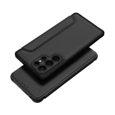 utángyártott Razor Book Samsung Galaxy S24 Plus tok, fekete tok és táska