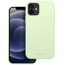 utángyártott Roar Samsung Galaxy A36 prémium szilikon tok velúr béléssel, világoszöld tok és táska