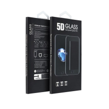 utángyártott Samsung Galaxy A23 5G, 5D Full Glue hajlított tempered glass kijelzővédő üvegfólia, fekete mobiltelefon kellék