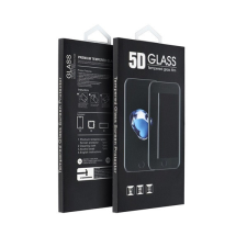 utángyártott Samsung Galaxy S21 FE Full Glue hajlított tempered glass kijelzővédő üvegfólia, fekete mobiltelefon kellék