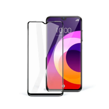 utángyártott Samsung Galaxy S21 Full Glue Ceramic hajlított tempered glass kijelzővédő üvegfólia, fekete tok és táska