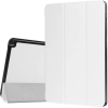 utángyártott Samsung Galaxy Tab S9 FE Plus (12.4) SM-X610 / X616B, mappa tok, Trifold, fehér