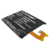 utángyártott Sony Ericsson Xperia Z2 3G D6502 készülékhez mobiltelefon akkumulátor (Li-Polymer, 3.8V, 12.16Wh / 3200mAh) - Utángyártott