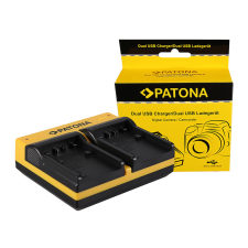 utángyártott Sony Handycam HDR-XR200(VE) készülékhez fényképezőgép dual akkumulátor töltő - Utángyártott digitális fényképező akkumulátor töltő