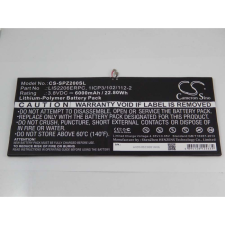 utángyártott Sony LIS2206ERPC helyettesítő tablet akkumulátor (3.8V, 6000mAh / 22.8Wh) - Utángyártott tablet akkumulátor