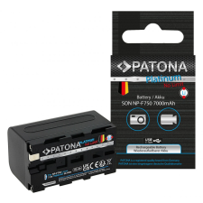 utángyártott Sony NP-930 helyettesítő fényképezőgép akkumulátor USB-C bemenettel (Li-Ion, 7000mAh / 50.4Wh, 7.2V) - Utángyártott digitális fényképező akkumulátor