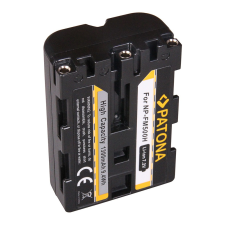 utángyártott Sony NP-FM500H, NP-FM500 akkumulátor - 1300mAh (7.2V) - Utángyártott digitális fényképező akkumulátor