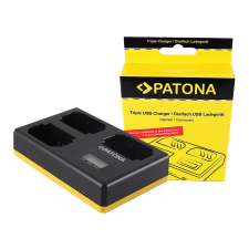 utángyártott Sony NP-FZ100, NPFZ100 tripla akkumulátor töltő - Utángyártott digitális fényképező akkumulátor töltő