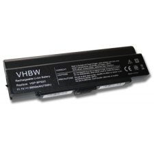 utángyártott Sony Vaio VGN-FS115B, VGN-FS115M Laptop akkumulátor - 6600mAh (11.1V Fekete) - Utángyártott sony notebook akkumulátor