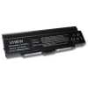 utángyártott Sony Vaio VGN-S260-Refurbished, VGN-S260P Laptop akkumulátor - 6600mAh (11.1V Fekete) - Utángyártott