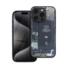 utángyártott Tech iPhone 12 szilikon hátlap tok, szürke (5903396282720) tok és táska