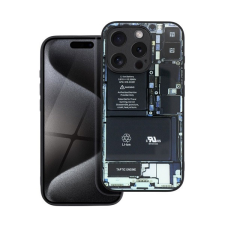utángyártott Tech iPhone 14 Plus szilikon hátlap tok, fekete tok és táska