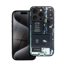 utángyártott Tech Iphone 14 Pro szilikon hátlap tok, szürke tok és táska