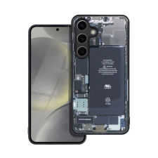 utángyártott Tech Samsung A15 szilikon hátlap tok, szürke (5903396283147) tok és táska