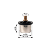utángyártott Thermostat John Deere - Ø 72,8 mm