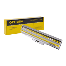 utángyártott VGP-BPS13B, VGP-BPS13A-S, VGP-BPS13A-B helyettesítő laptop akkumulátor (4400mAh, 11.1V, Li-Ion, Ezüst) - Utángyártott dell notebook akkumulátor