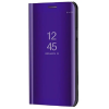utángyártott Xiaomi 14 Pro, Oldalra nyíló tok, hívás mutatóval, Smart View Cover, lila (utángyártott)