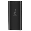 utángyártott Xiaomi Redmi K40S 5G / Poco F4 5G, Oldalra nyíló tok, hívás mutatóval, Smart View Cover, fekete (utángyártott)