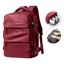  Utazó Hátizsák- Vákuumos -Piros-  40 X 25 X 20 CM hátizsák