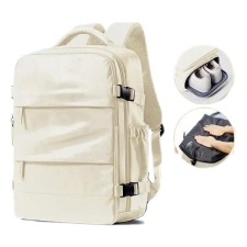  Utazó Hátizsák- Vákuumos -Tört Fehér-  40 X 25 X 20 CM hátizsák