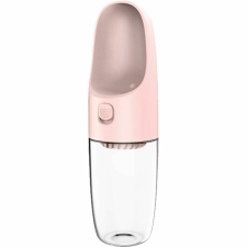  Utazó palack tartállyal Dogness D11 400ml rózsaszín (D11 Pink) kutyatál
