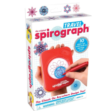 Utazó Spirográf készlet kreatív és készségfejlesztő