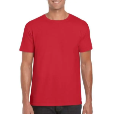 UTT GILDAN GI6400 SOFTSTYLE® FELNŐTT PÓLÓ PIROS 153gr/m2 -XL