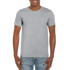 UTT GILDAN GI6400 SOFTSTYLE® FELNŐTT PÓLÓ RS SPORT GRAY 153gr/m2 -M